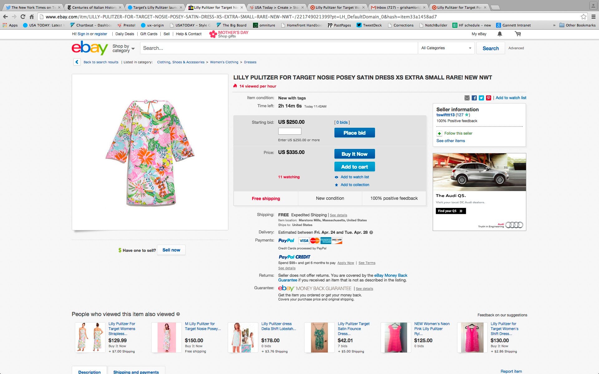 lilly pulitzer target ebay